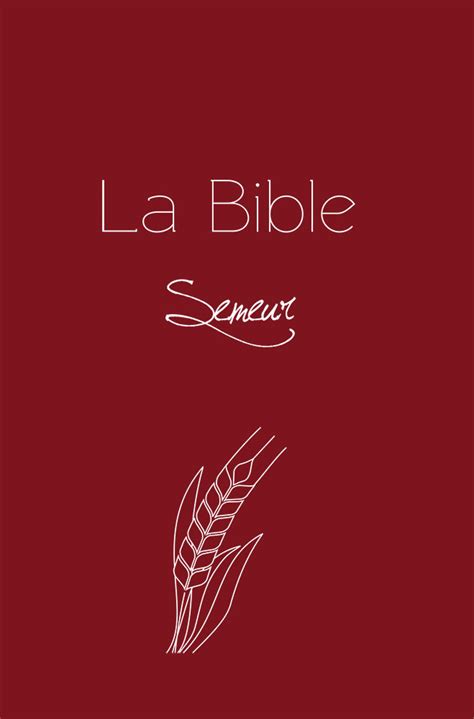 bible le semeur|la bible du semeur online.